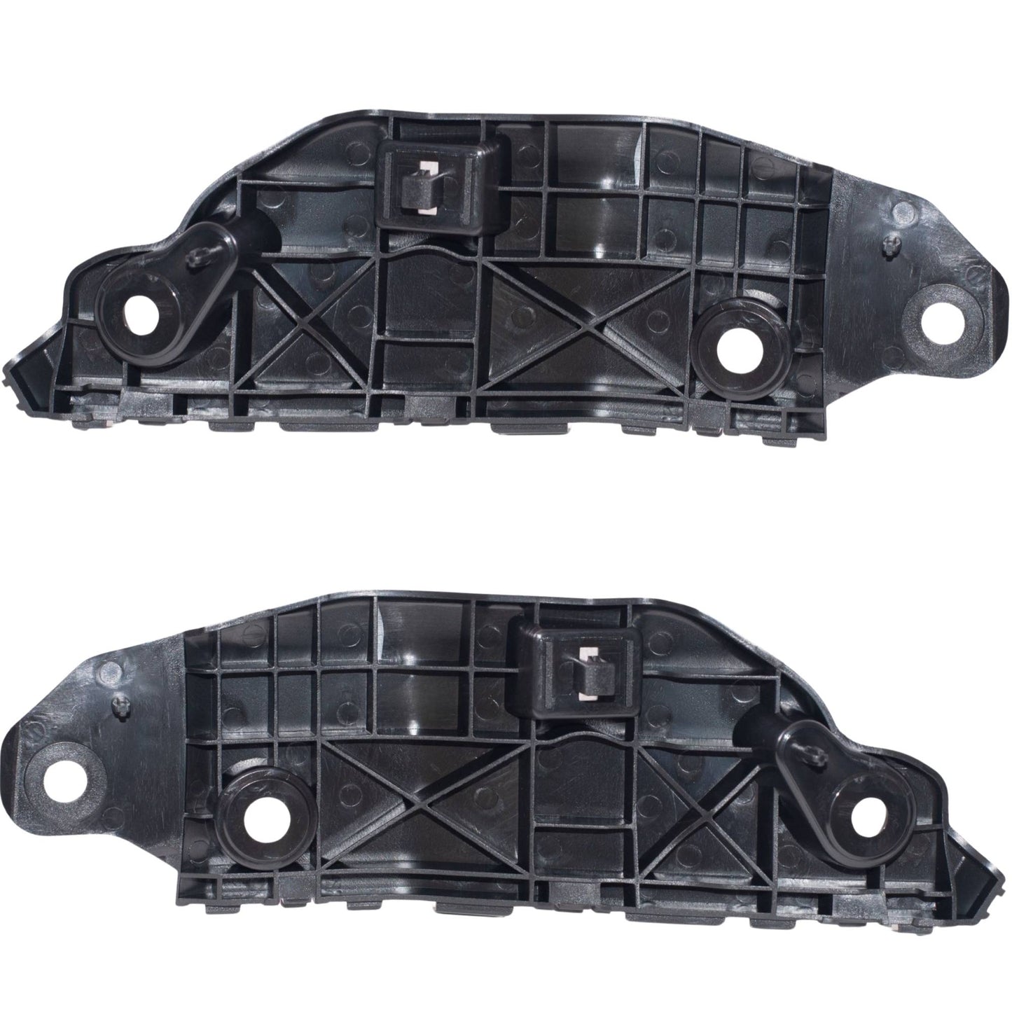 Front Driver Side Left Passenger Side Right Bumper Cover Retainer Bracket Set Compatible with 2016-2023 Mazda CX-9 TK48-50-0U1B, TK48-50-0T1B, MA1042115, MA1043115