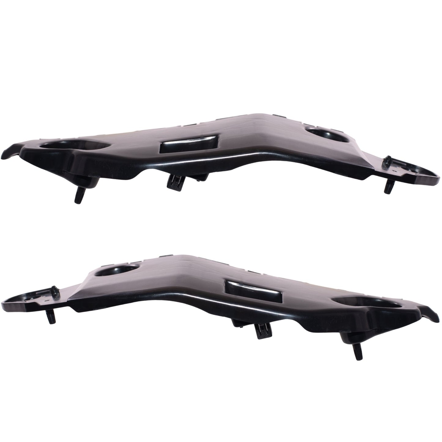 Front Driver Side Left Passenger Side Right Bumper Cover Retainer Bracket Set Compatible with 2016-2023 Mazda CX-9 TK48-50-0U1B, TK48-50-0T1B, MA1042115, MA1043115
