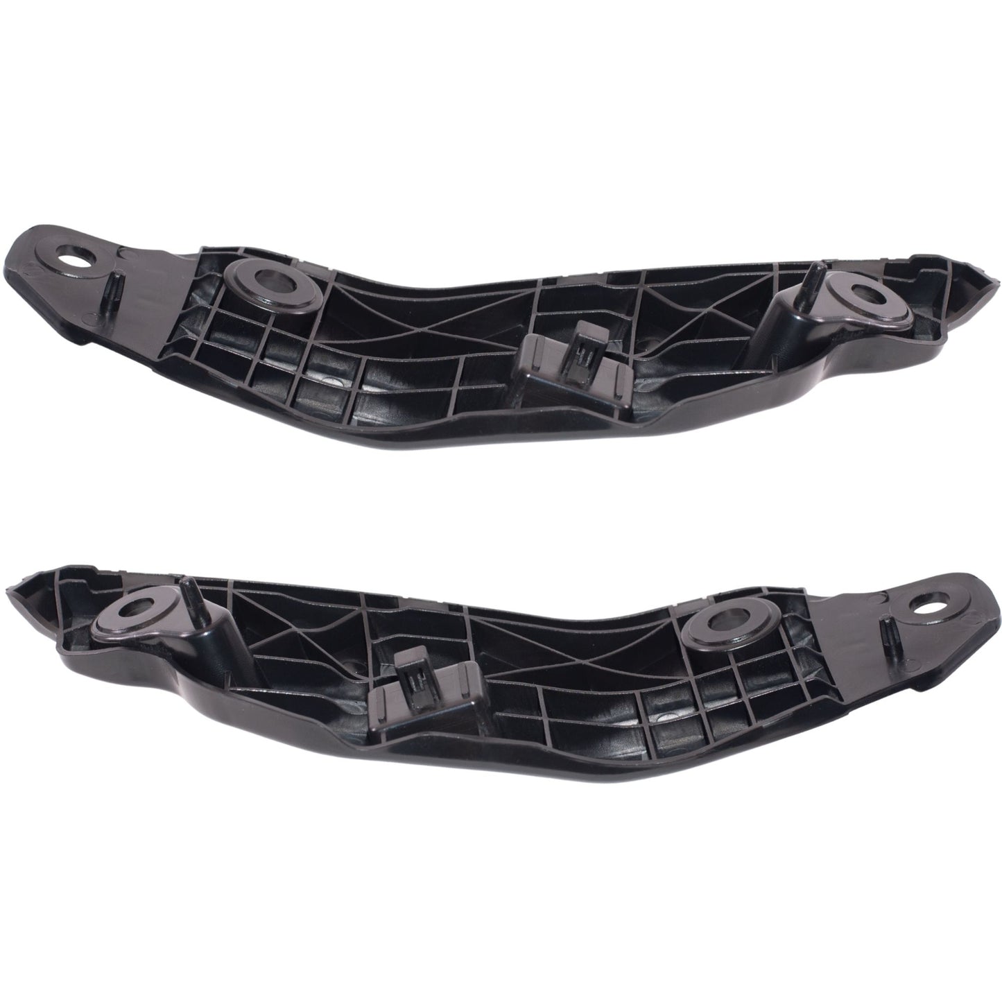 Front Driver Side Left Passenger Side Right Bumper Cover Retainer Bracket Set Compatible with 2016-2023 Mazda CX-9 TK48-50-0U1B, TK48-50-0T1B, MA1042115, MA1043115