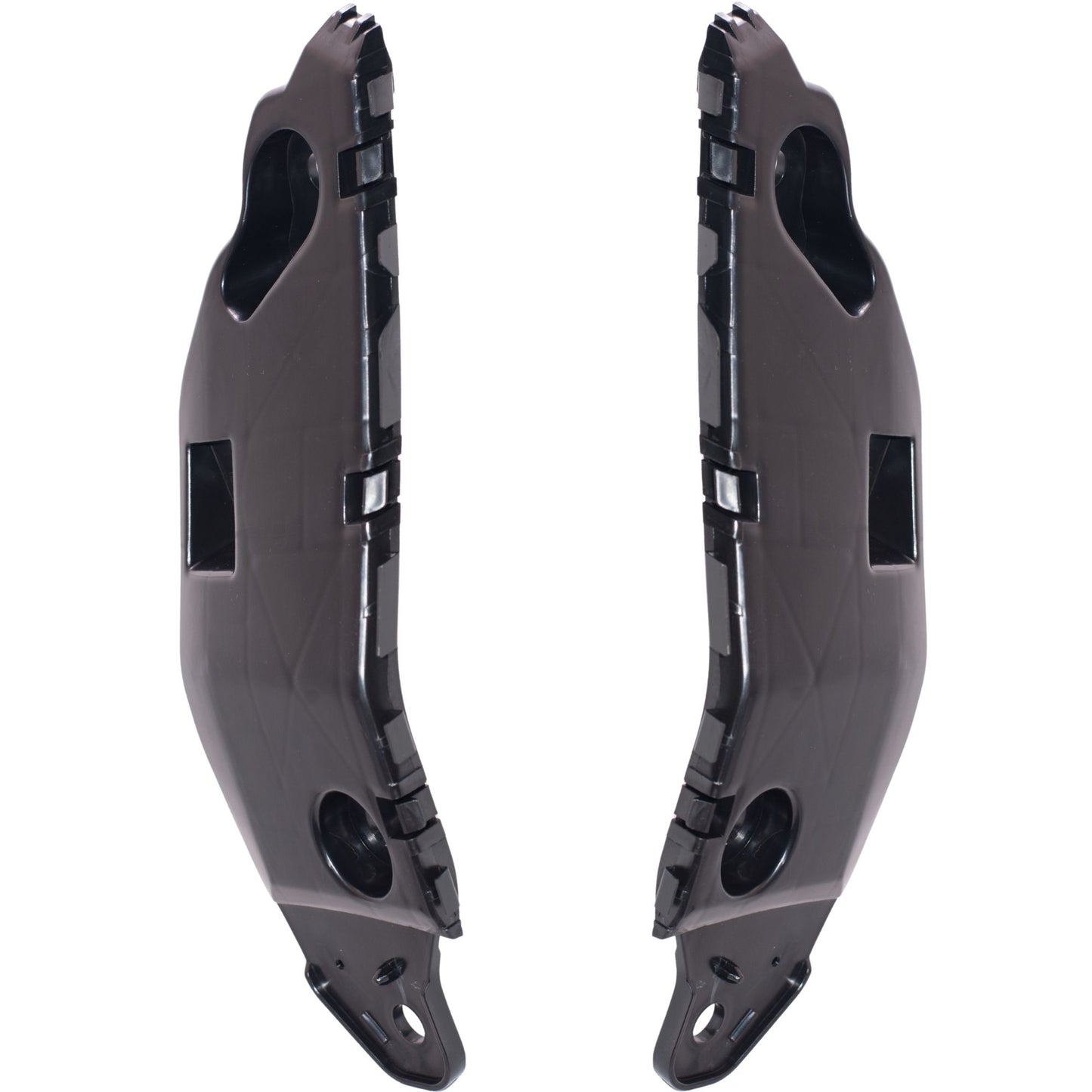 Front Driver Side Left Passenger Side Right Bumper Cover Retainer Bracket Set Compatible with 2016-2023 Mazda CX-9 TK48-50-0U1B, TK48-50-0T1B, MA1042115, MA1043115