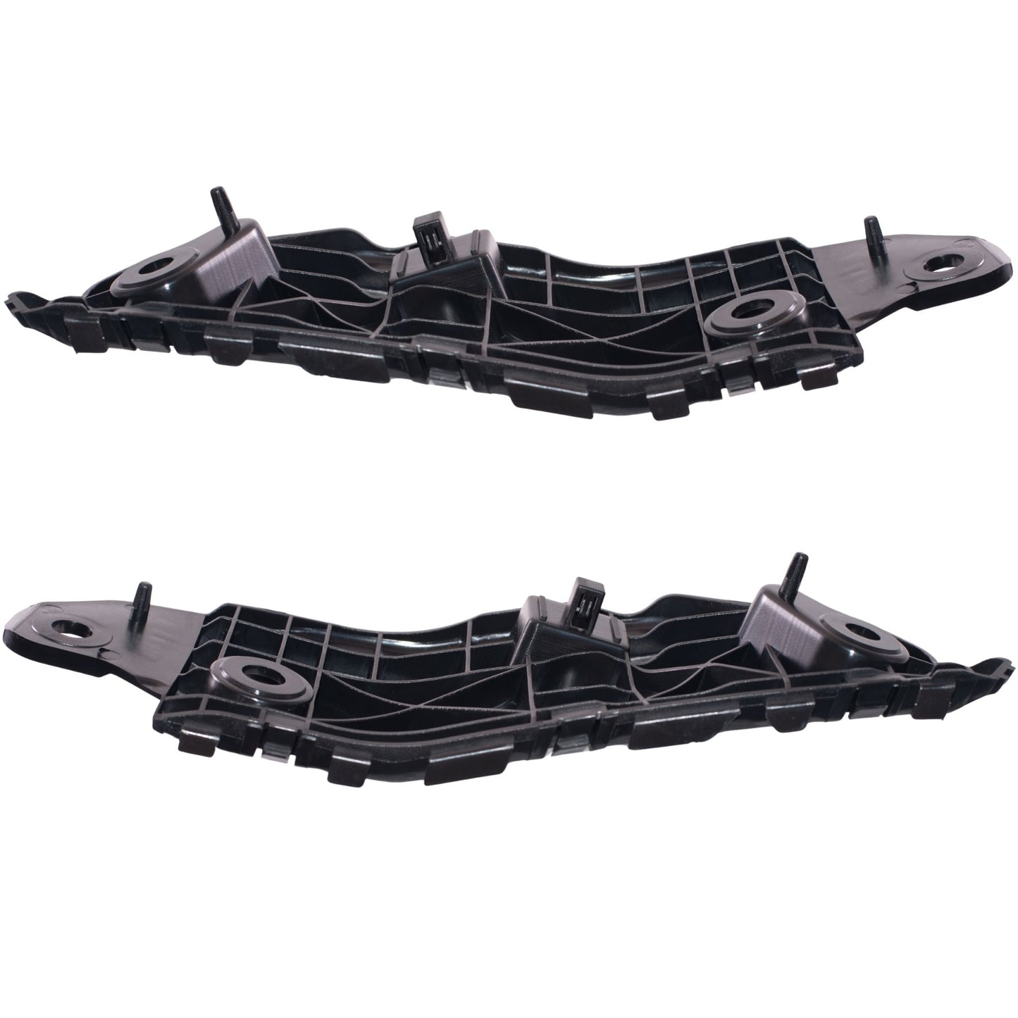 Front Driver Side Left Passenger Side Right Bumper Cover Retainer Bracket Set Compatible with 2016-2023 Mazda CX-9 TK48-50-0U1B, TK48-50-0T1B, MA1042115, MA1043115
