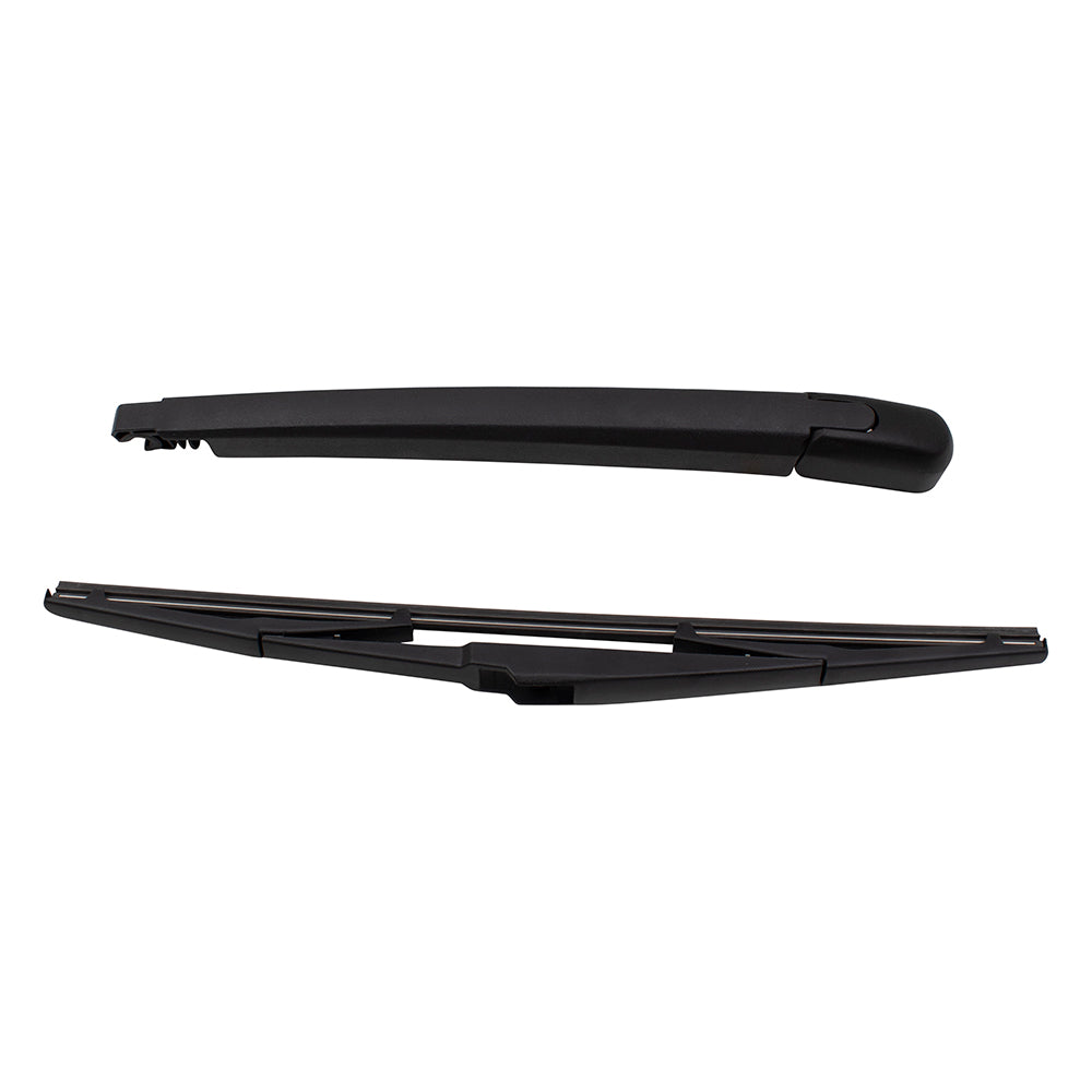 Brock Replacement Rear Windshield Wiper Arm and Blade Compatible with 2003-2008 Mazda6