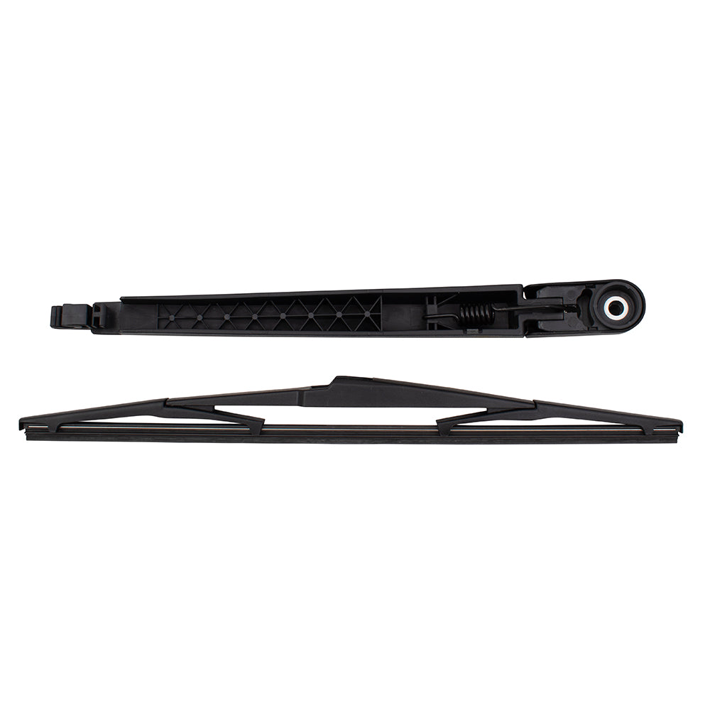 Brock Replacement Rear Windshield Wiper Arm and Blade Compatible with 2003-2008 Mazda6