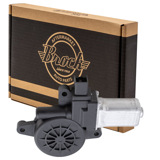Brock Replacement Drivers Front Power Window Lift Regulator Motor Compatible with 10-13 MAZDA3 CX-5 D651-59-58XB
