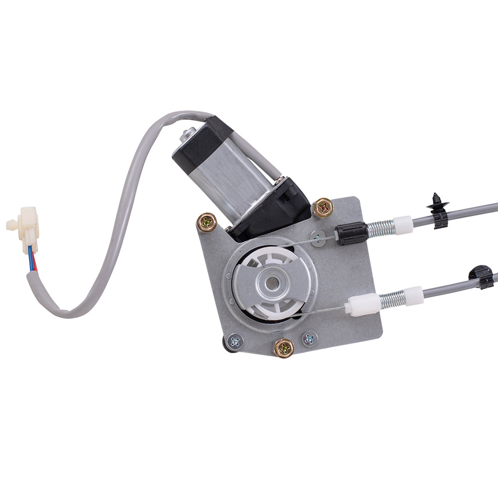 Brock Replacement Passenger Side Power Window Regulator w/ Motor Compatible with 1990-1997 Miata MX-5