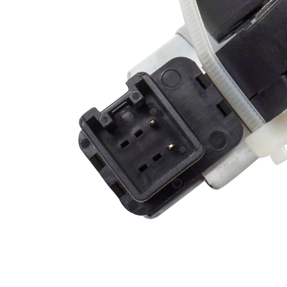 Brock Replacement Pair Set Rear Power Window Lift Regulators & Motors 2 Pin Connector Assemblies Compatible with 07-12 CX-7 EG2173590C EG2172590C