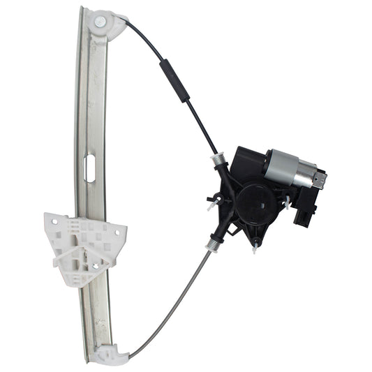 Brock Replacement Passenger Front Power Window Regulator with Motor Compatible with 2004-2008 RX-8