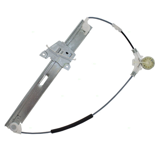 Brock Replacement Drivers Rear Power Window Lift Regulator Compatible with 00-06 Van LC62-73-590A
