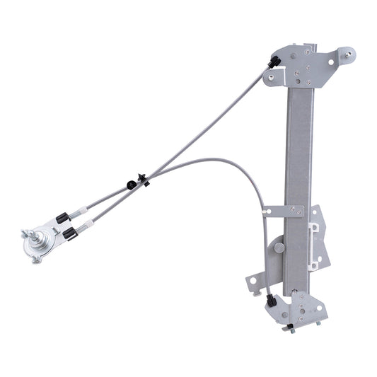 Brock Replacement Passenger Side Manual Window Regulator Compatible with 1990-1997 Miata MX-5