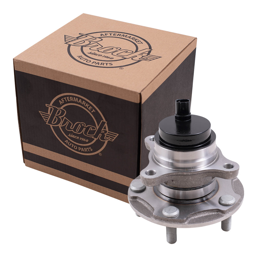 Brock Replacement Front Driver or Passenger Side Hub/Bearing Assembly Compatible with 14-20 IS RWD