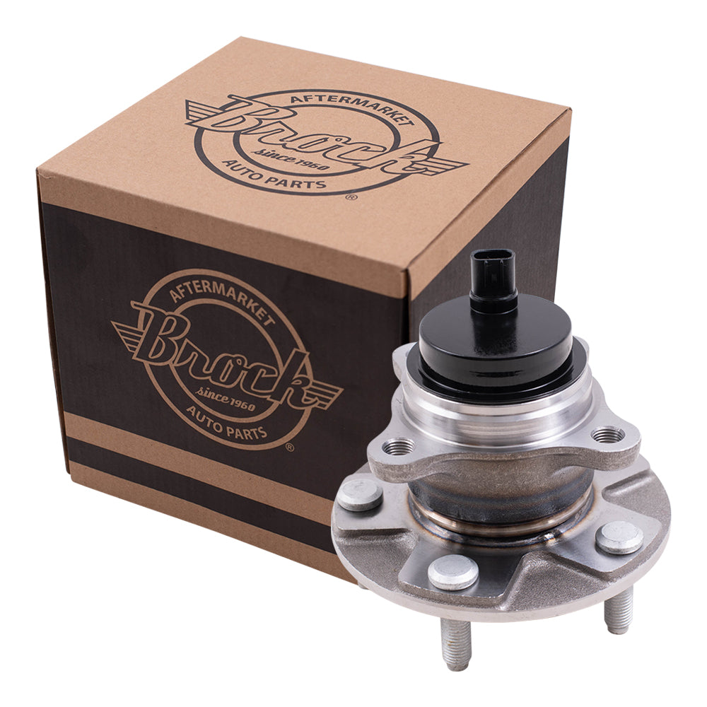 Brock Replacement Front Driver or Passenger Side Hub and Bearing Assembly Compatible with 13-20 Lexus GS 350 RWD