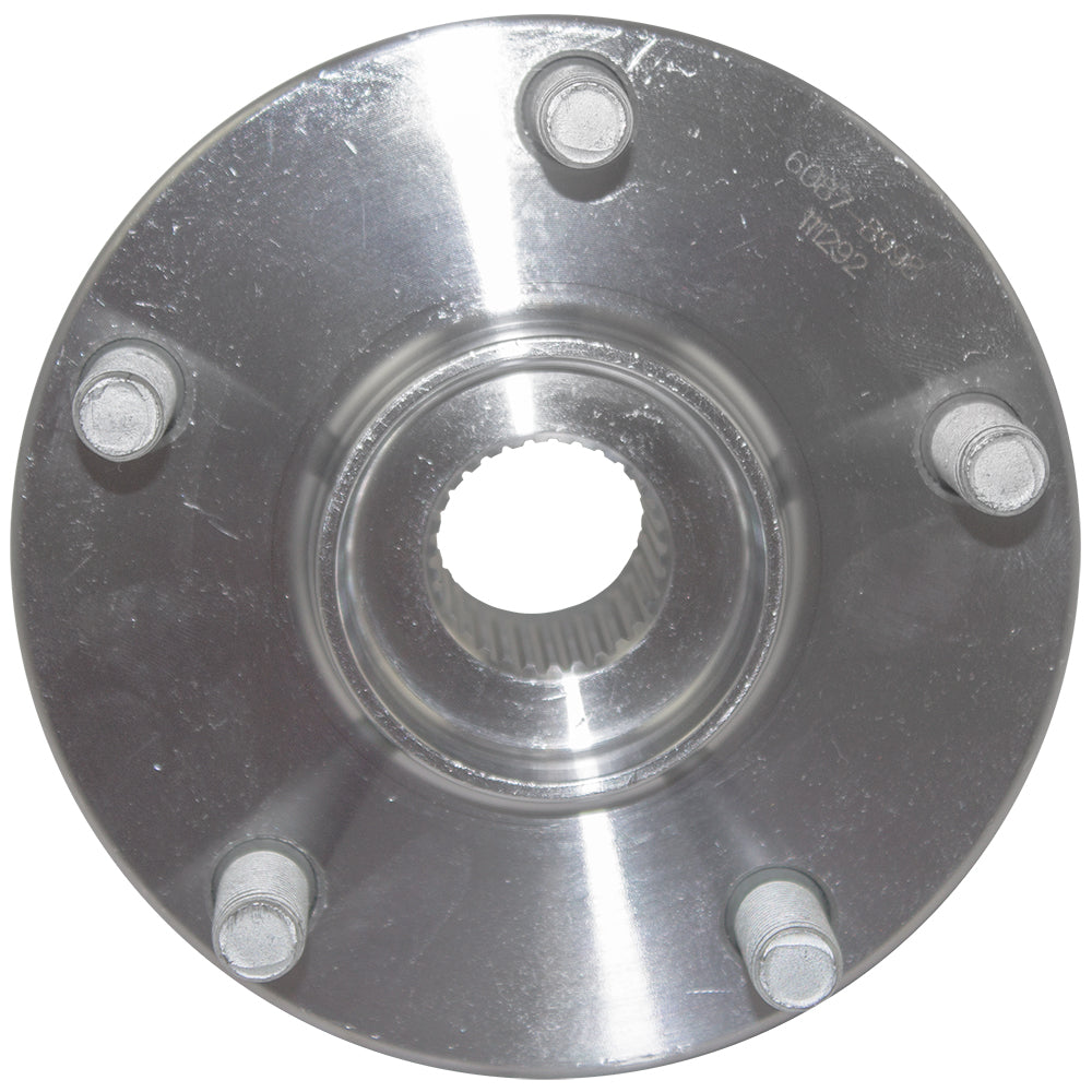 Brock Replacement Front Wheel Hub Bearing Assembly Compatible with 06-18 RAV4 & 16-18 RAV Hybrid SUV 43550-0R020 HA590168 513258