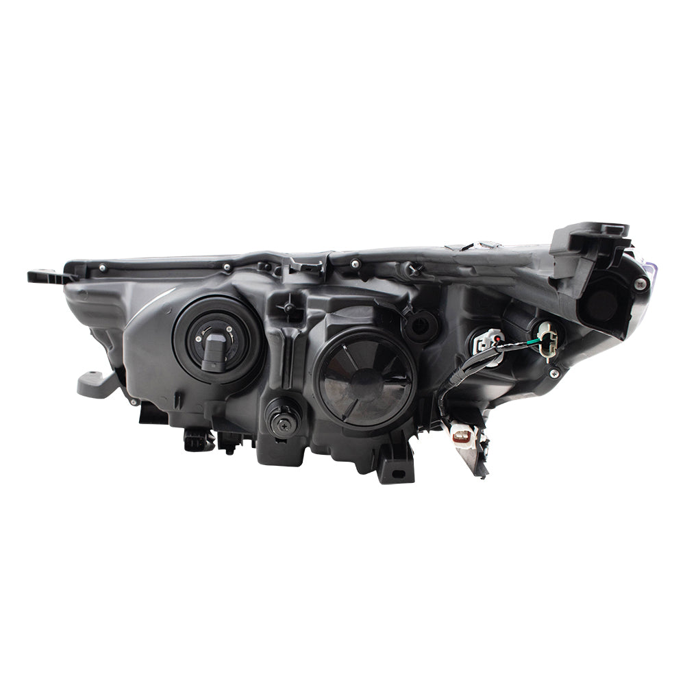 Headlight for 2017-2019 Highlander w/ Smoked Chrome Accent w/o LED 811500E330 Set