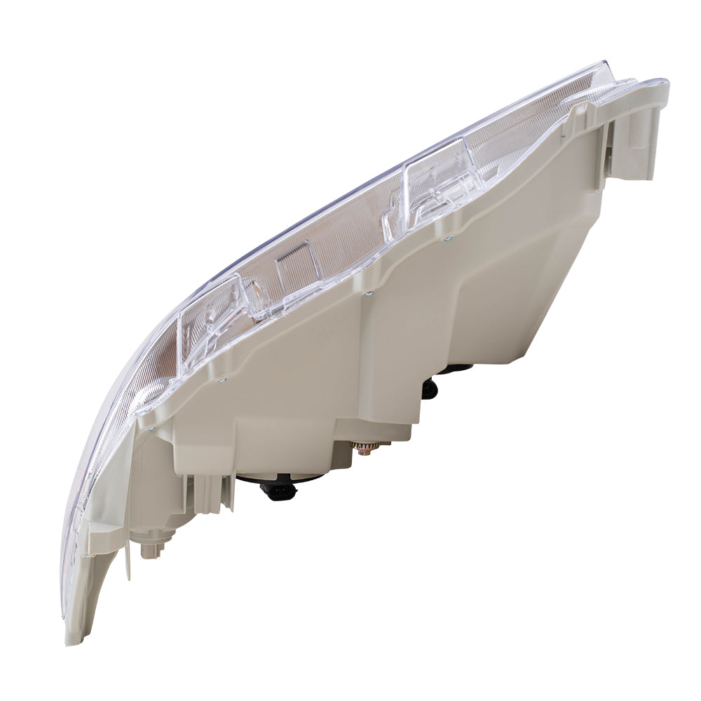 Brock Replacement Passengers Headlight Headlamp with Clear Lens Compatible with Camry 81110-06500