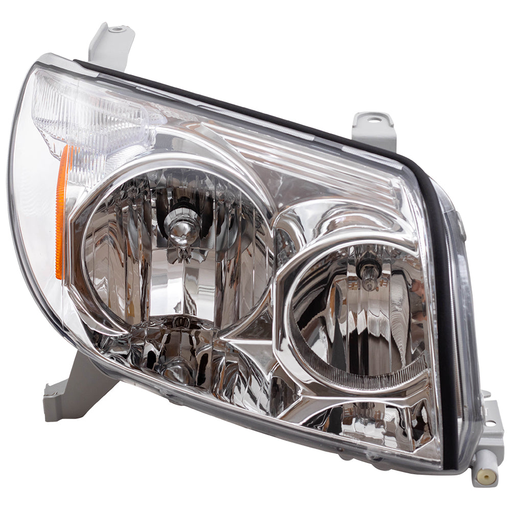Brock Replacement Passengers Headlight Headlamp Compatible with 2003-2005 4Runner 81130-34520