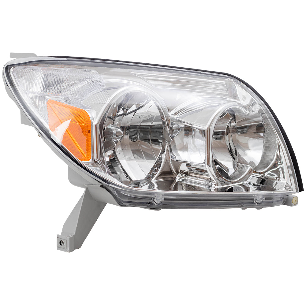 Brock Replacement Passengers Headlight Headlamp Compatible with 2003-2005 4Runner 81130-34520