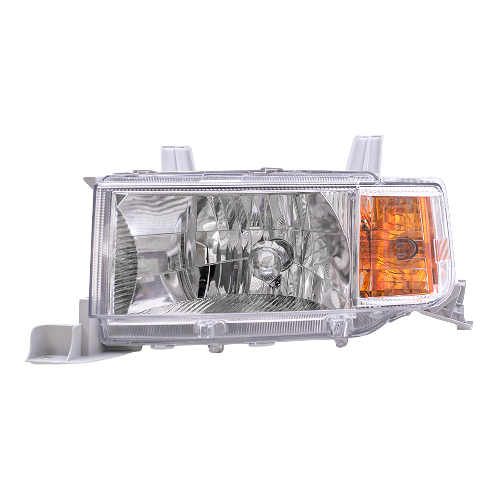 Brock Replacement Drivers Headlight Headlamp Lens Compatible with 2004-2006 xB 81170-52440