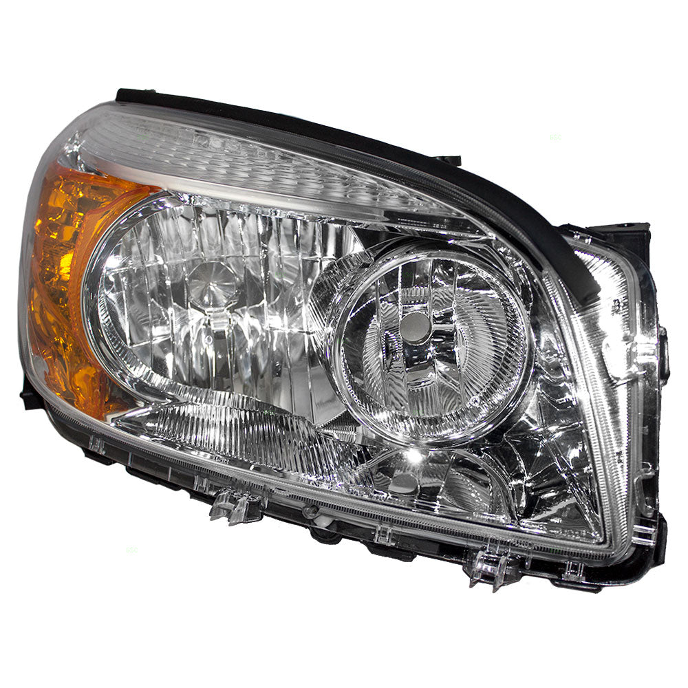 Headlight for 2006-2008 RAV4 w/ Chrome Bezel 8113042331 Right
