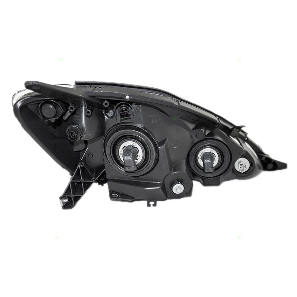 Brock Replacement Drivers Halogen Headlight Headlamp Compatible with 2006-2010 Sienna Van 81150-AE030