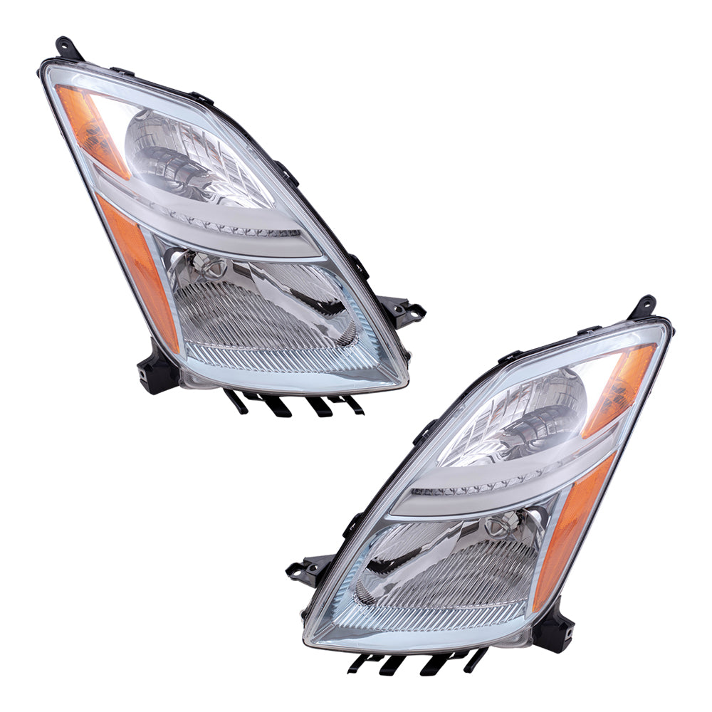 Headlight for 2006-2009 Prius From 11/05 8117047160 Set