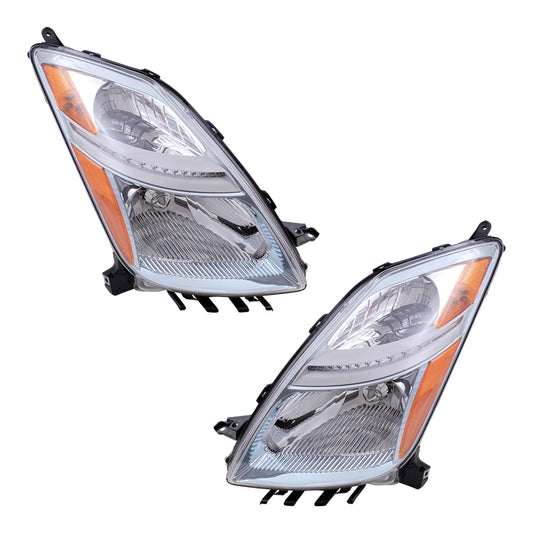 Headlight for 2006-2009 Prius From 11/05 8117047160 Set