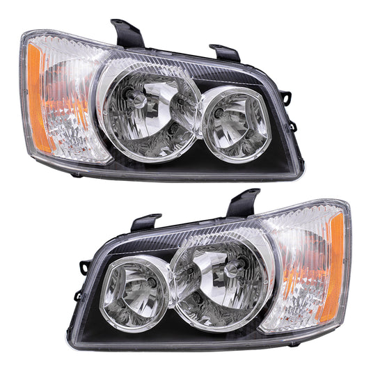 Headlight for 2001-2003 Highlander 8117048150 Set