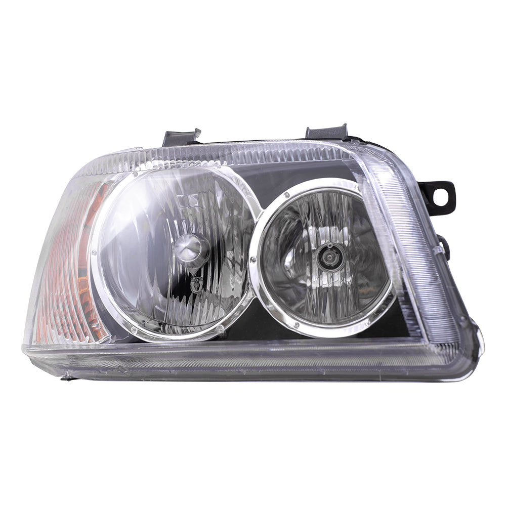 Brock Replacement Passengers Headlight Headlamp Compatible with 2001-2003 Highlander 81130-48150