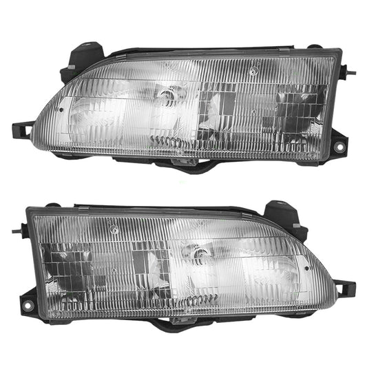 Headlight for 1993-1997 Corolla 811501A491 Set