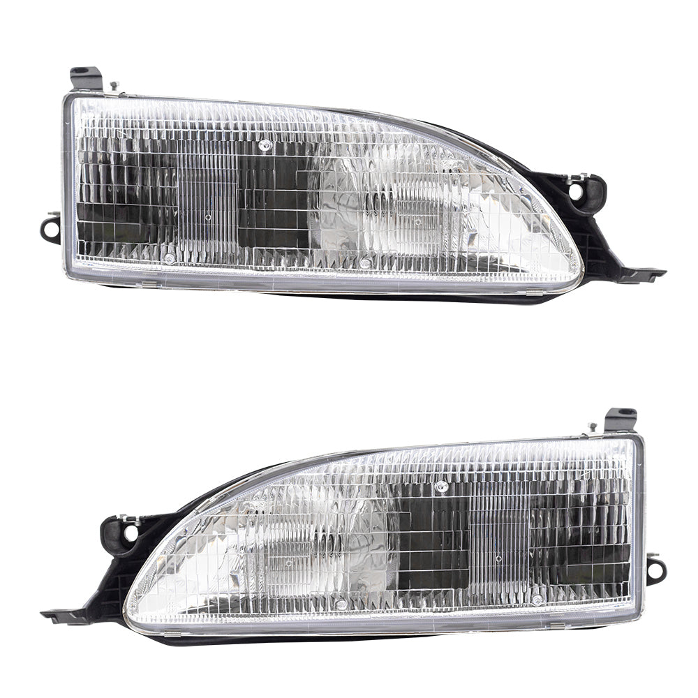 Headlight for 1995-1996 Camry 8115006032 Set