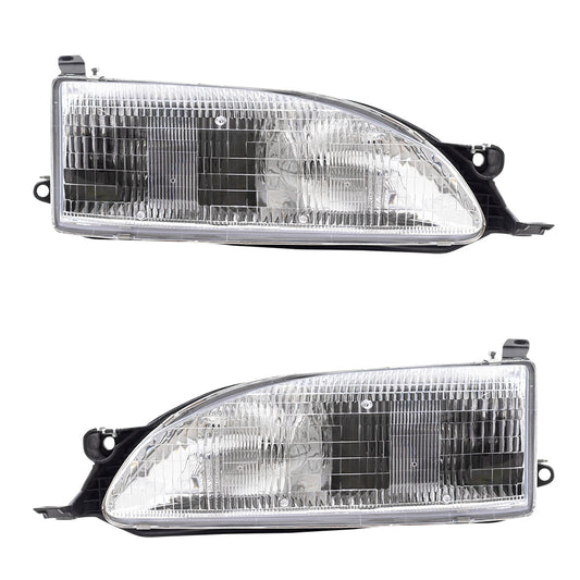 Headlight for 1995-1996 Camry 8115006032 Set