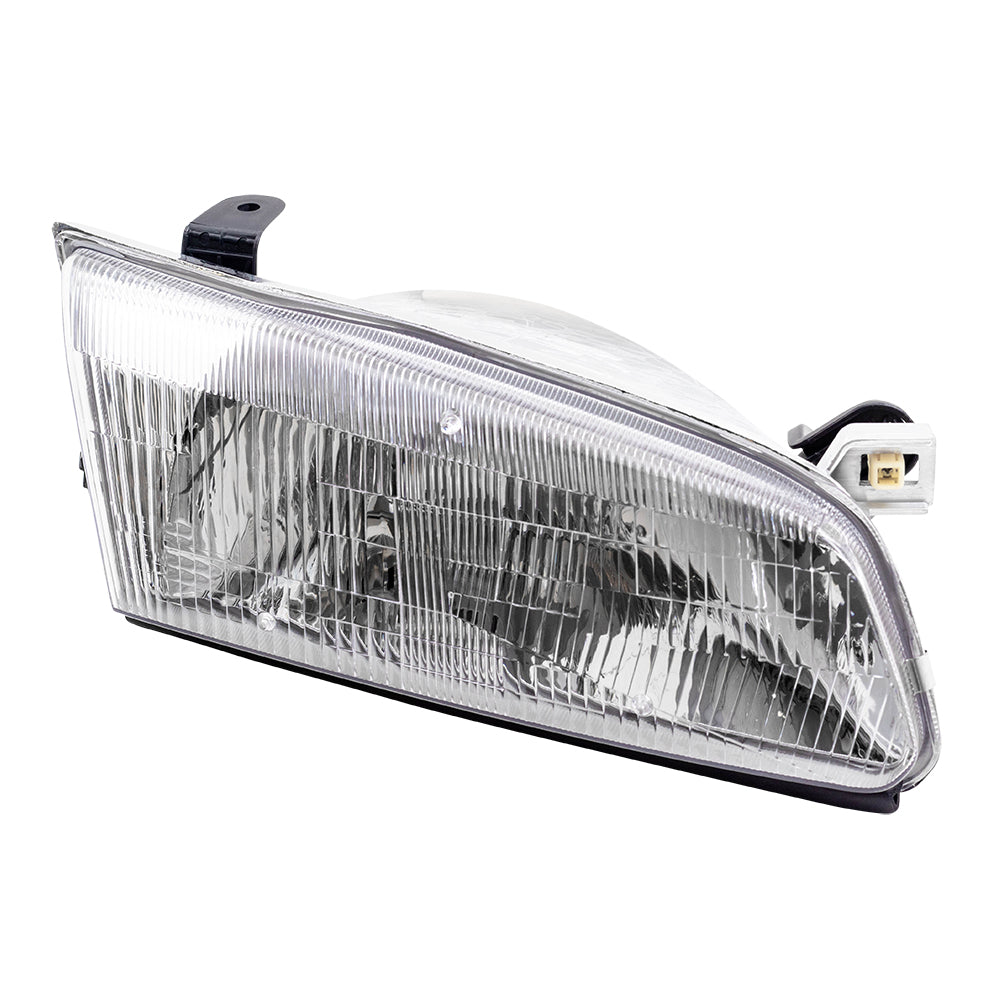 Brock Replacement Passengers Headlight Headlamp Compatible with 1997-1999 Camry 81110AA010