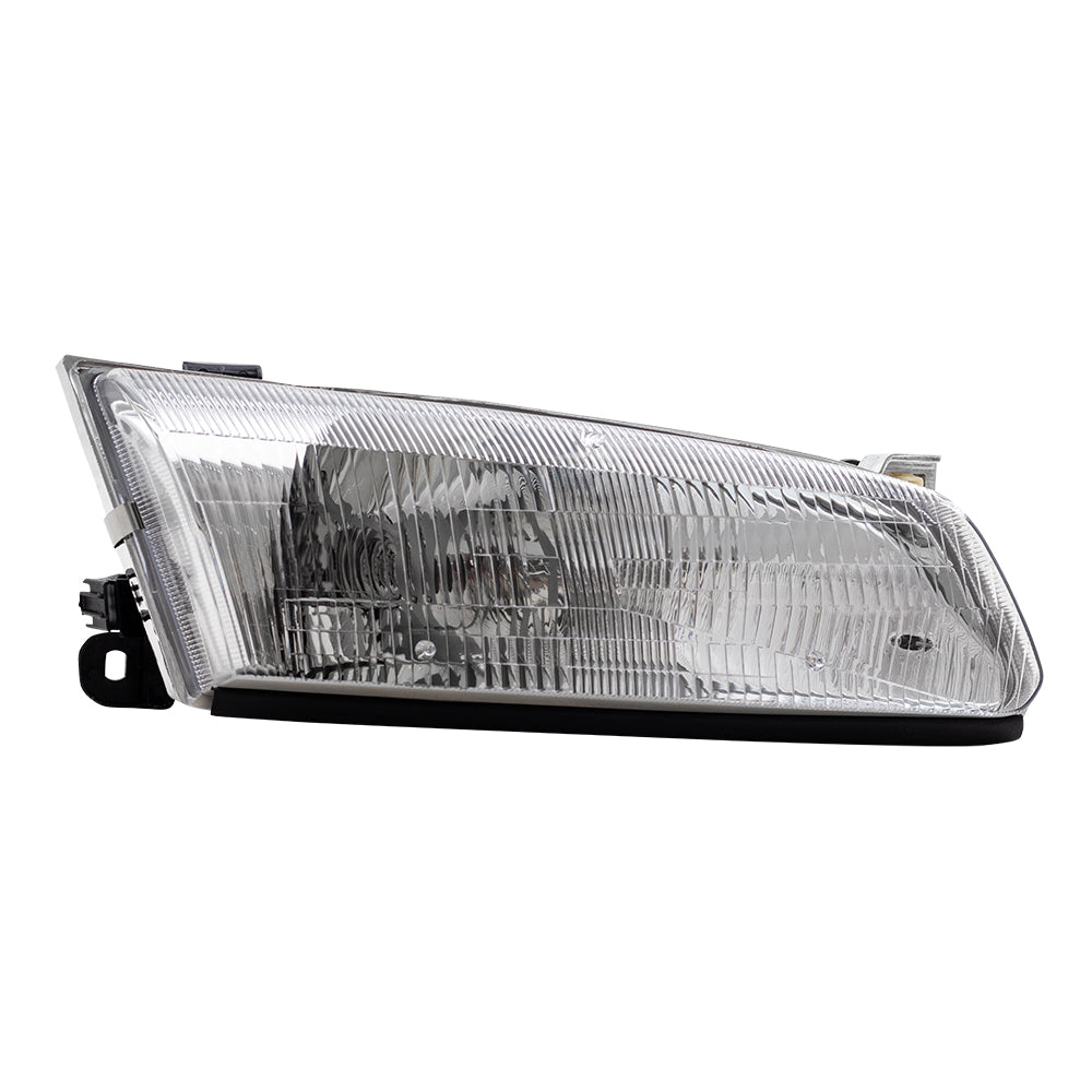 Brock Replacement Passengers Headlight Headlamp Compatible with 1997-1999 Camry 81110AA010