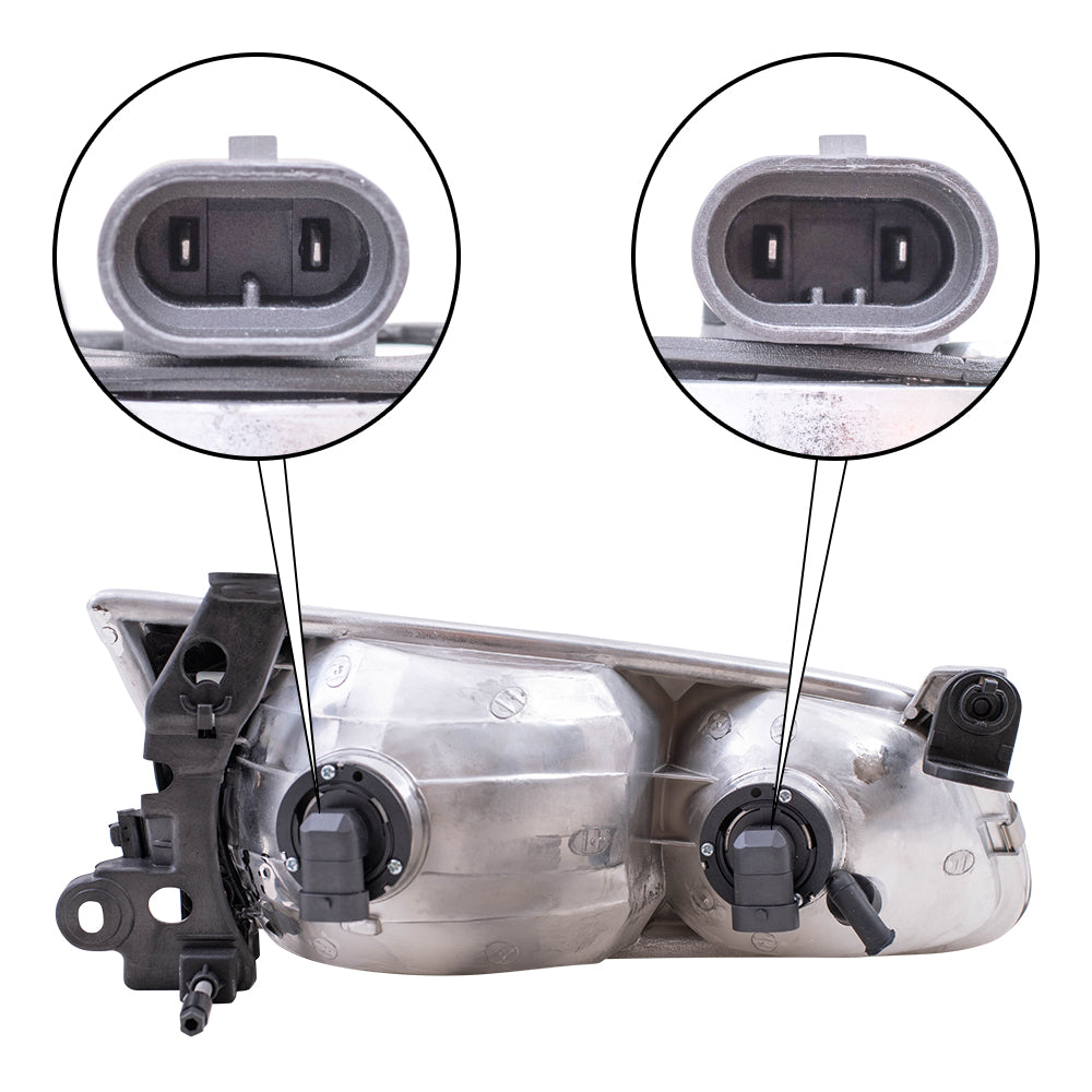 Brock Replacement Drivers Headlight Headlamp Lens Compatible with Camry 81150-AA020