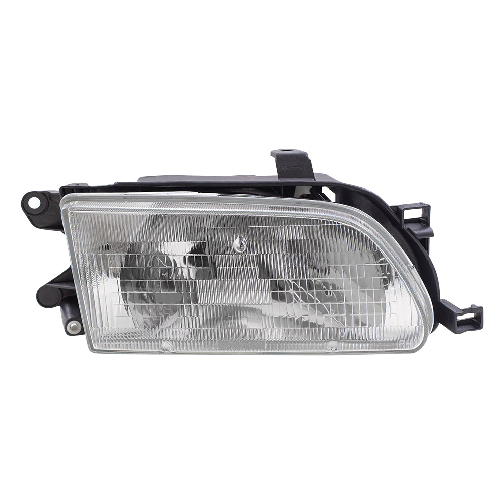Brock Replacement Passengers Headlight Headlamp Compatible with Tercel 81110-16550