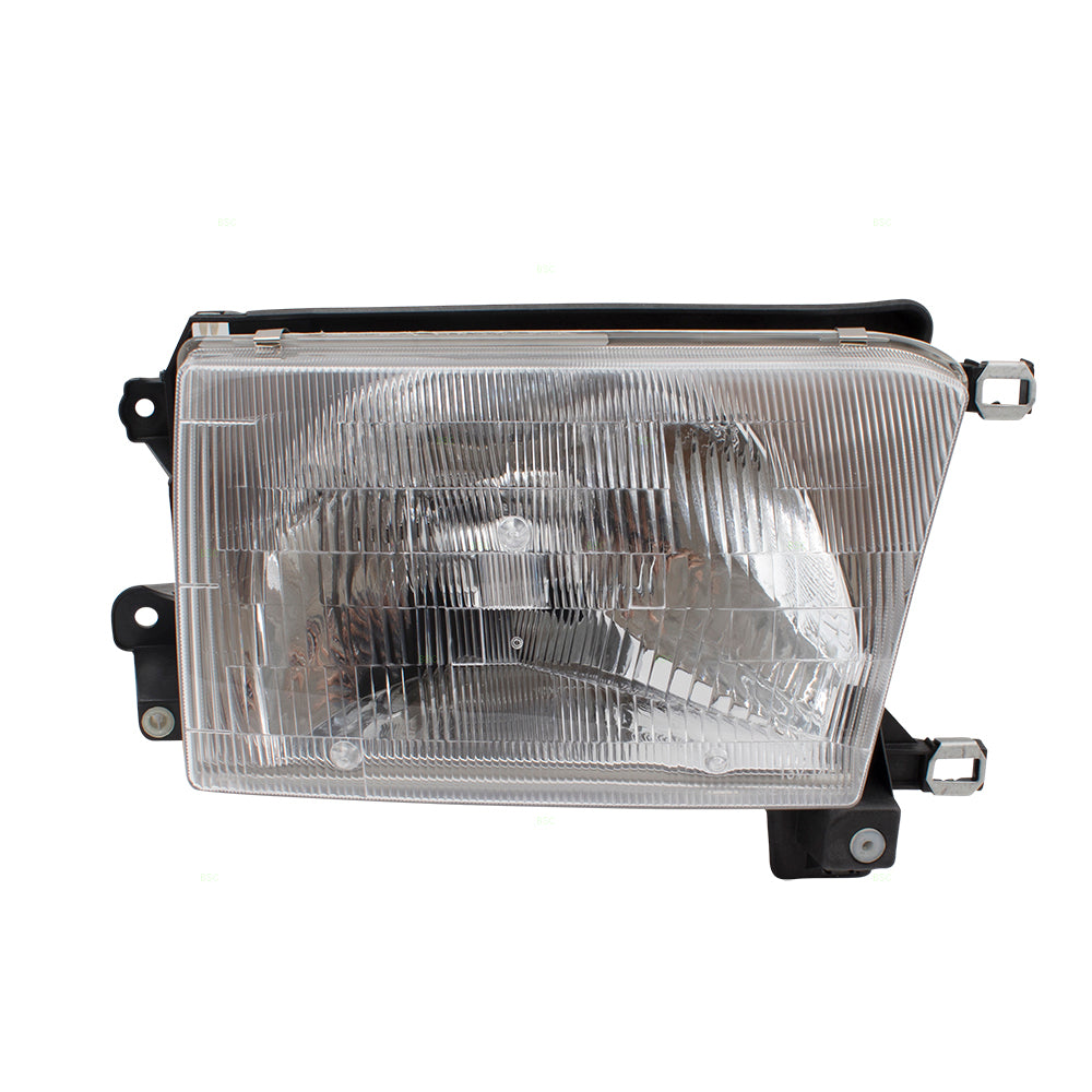 Brock Replacement Passengers Halogen Headlight Headlamp Compatible with 96-98 4Runner 8111035231