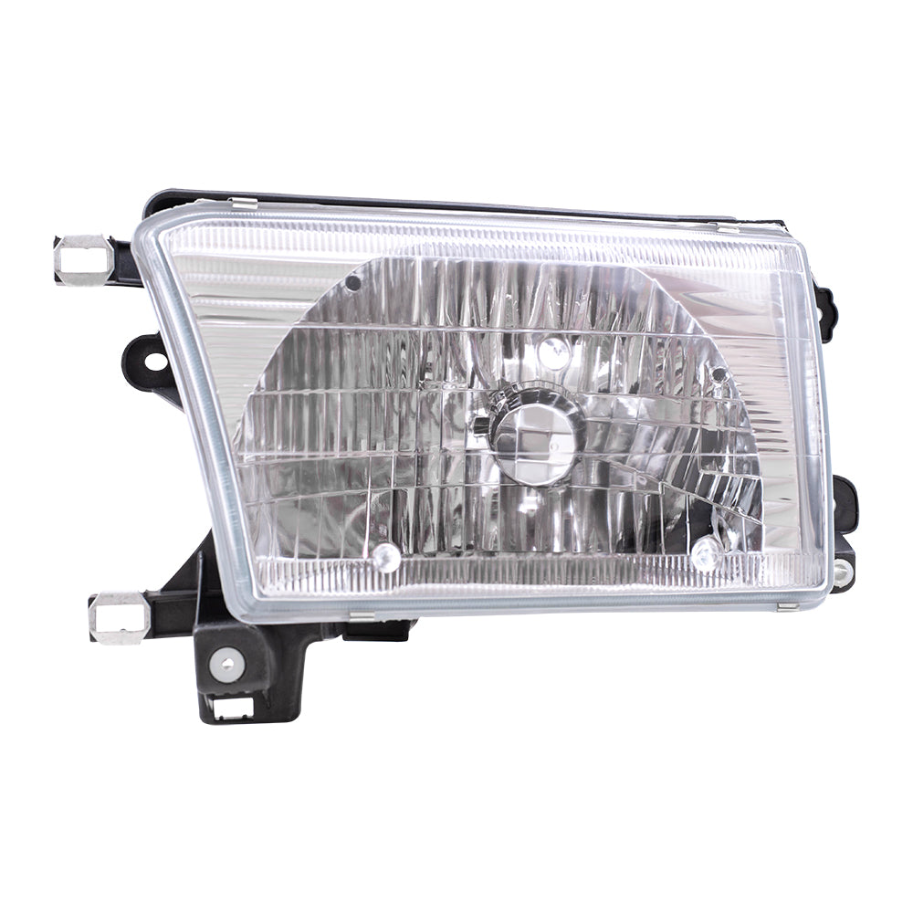 Brock Replacement Drivers Headlight Headlamp Compatible with 1999-2002 4Runner 8115035300