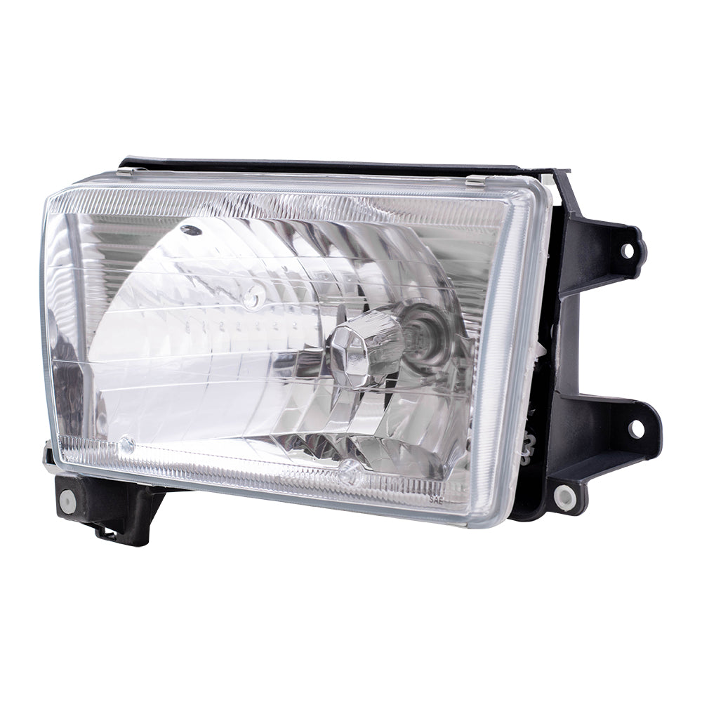 Brock Replacement Drivers Headlight Headlamp Compatible with 1999-2002 4Runner 8115035300