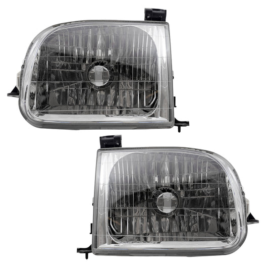Headlight for 2000-2004 Tundra Regular/Access Cab 811500C010 Set