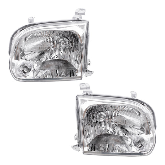Headlight for 2005-2006 Tundra Double Cab 2005-2007 Sequoia 811500C031 Set
