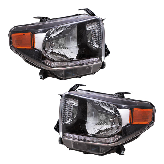 Headlight for 2018-2020 Tundra 811500C130 Set TO2502260