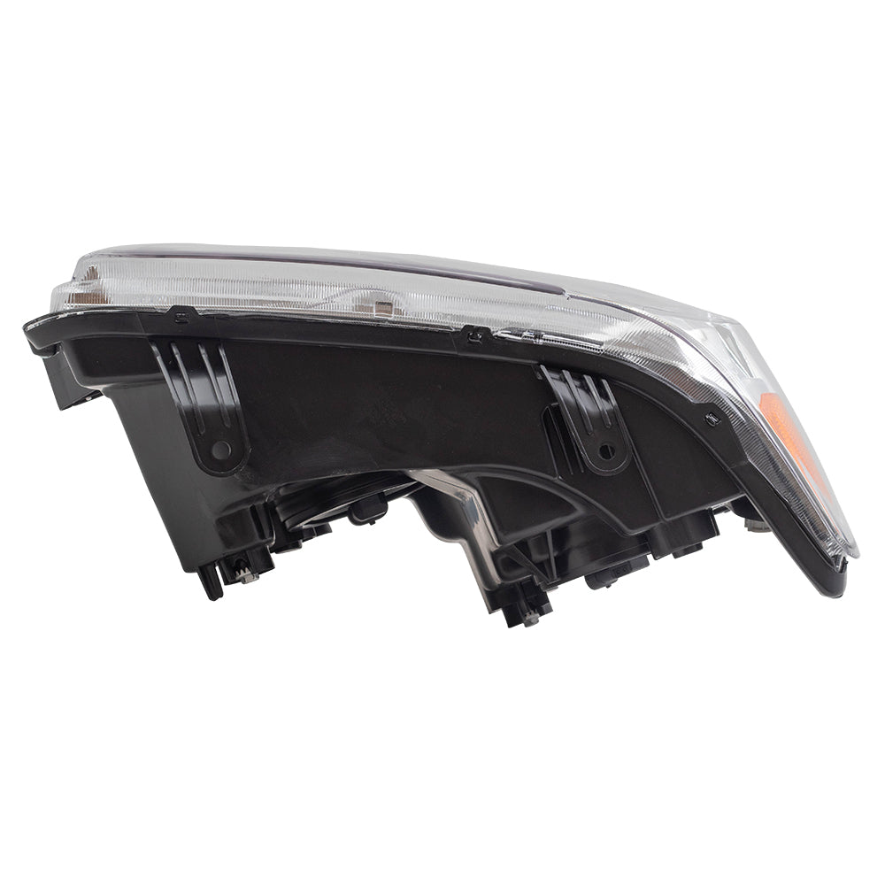 Brock Replacement Passengers Halogen Headlight Headlamp Compatible with 2008-2017 Sequoia 811100C051