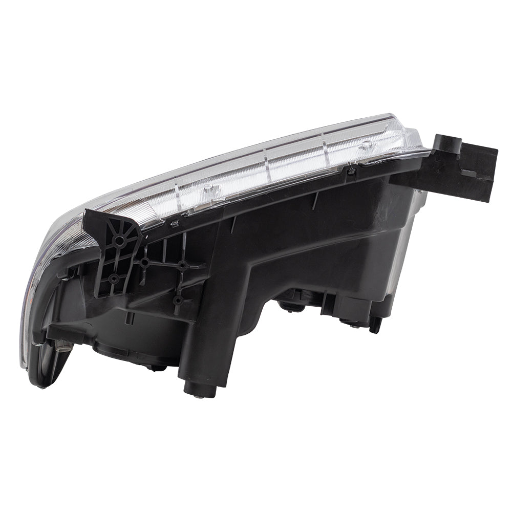 Brock Replacement Passengers Halogen Headlight Headlamp Compatible with 2008-2017 Sequoia 811100C051