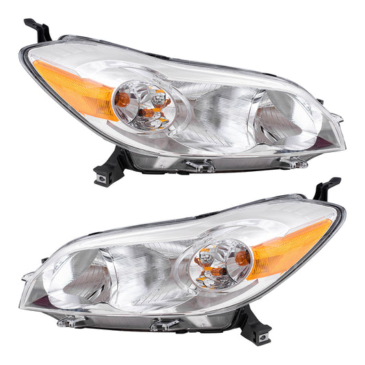 Headlight for 2009-2013 Matrix 8115002650 Set TO2502184