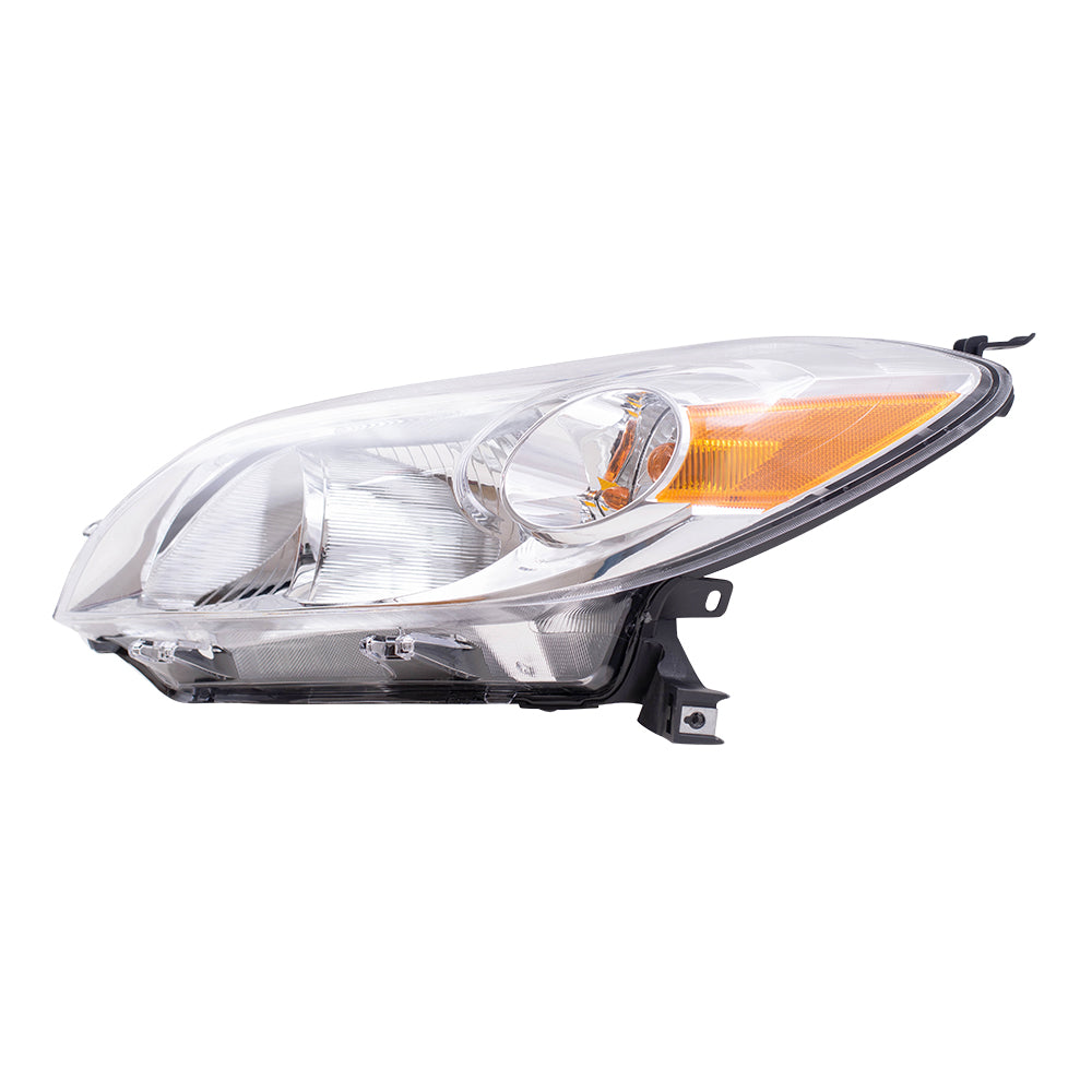 Brock Replacement Drivers Headlight Headlamp Compatible with Matrix 81150-02650