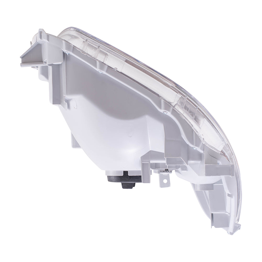 Brock Replacement Drivers Headlight Headlamp Lens Compatible with 2008-2010 Highlander Hybrid SUV 8117048480