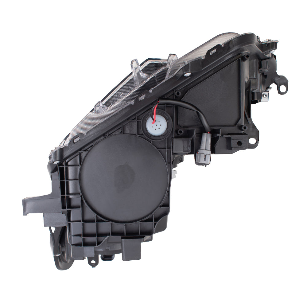 Brock Replacement Headlight Assembly Passenger Halogen Headlamp Compatible with 2016-2018 RAV4 811100R080 81110-0R080