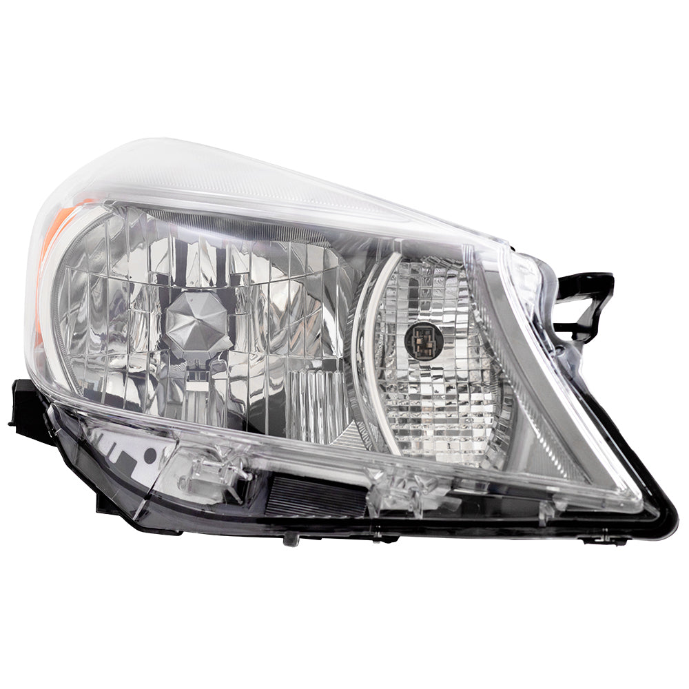 Headlight for 2012-2014 Yaris Hatchback w/ Smoked Trim 8113052E20 Right