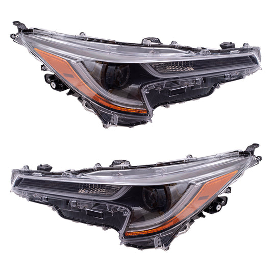 Headlight for 2020-2022 Corolla LED L/LE Sedan 8107002S30 Set TO2518197