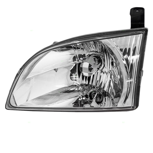 Brock Replacement Drivers Headlight Headlamp Lens Compatible with 2001-2003 Sienna Van 81150-08020