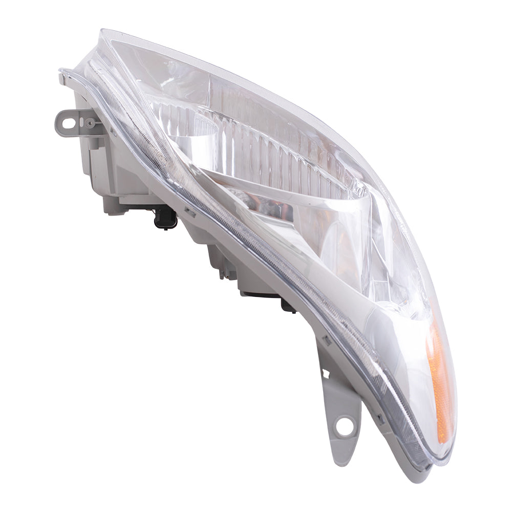 Brock Replacement Passengers Halogen Combination Headlight Headlamp Compatible with Matrix 81110-02210